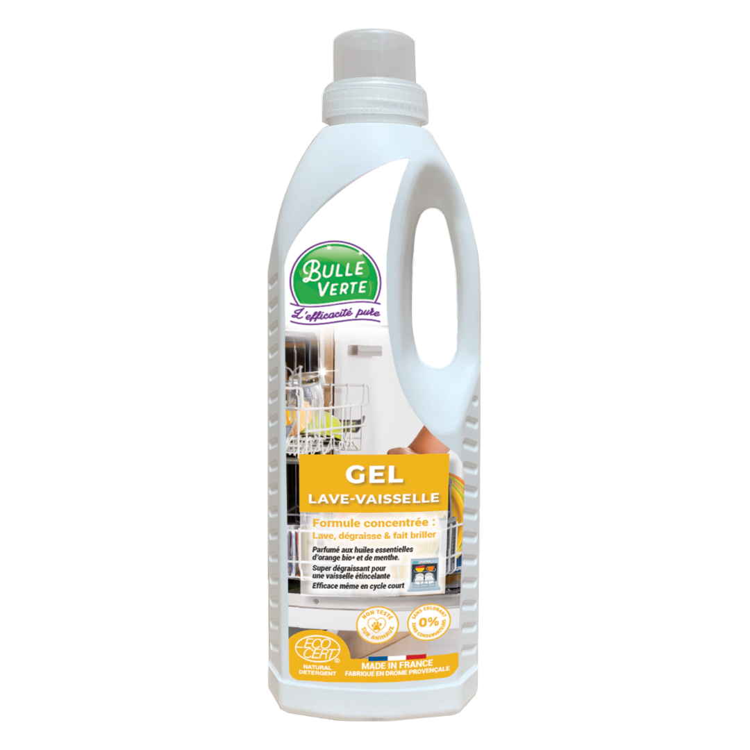 Gel pour lave-vaisselle certifié Ecocert - Bulle Verte