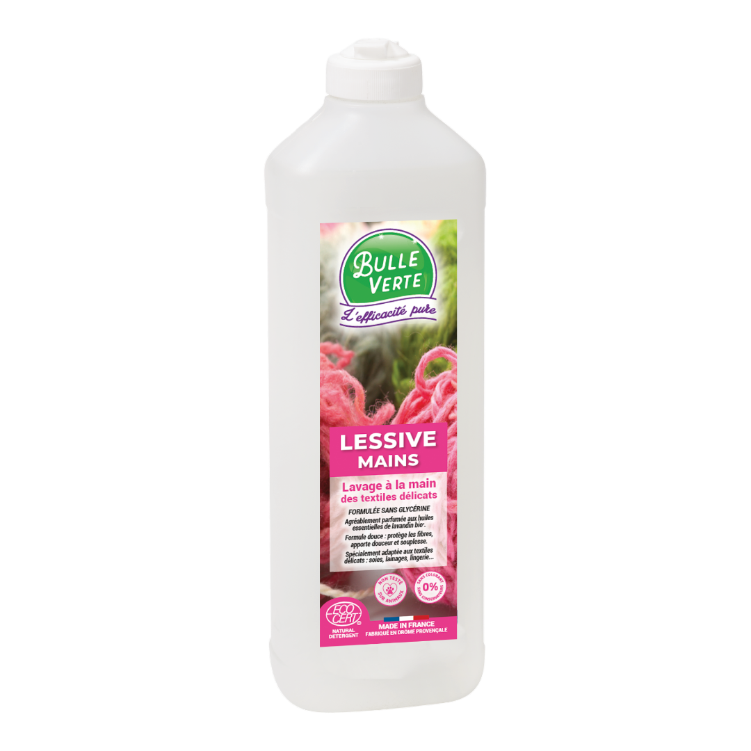 Lessive pour la lavage à la main - Bulle Verte