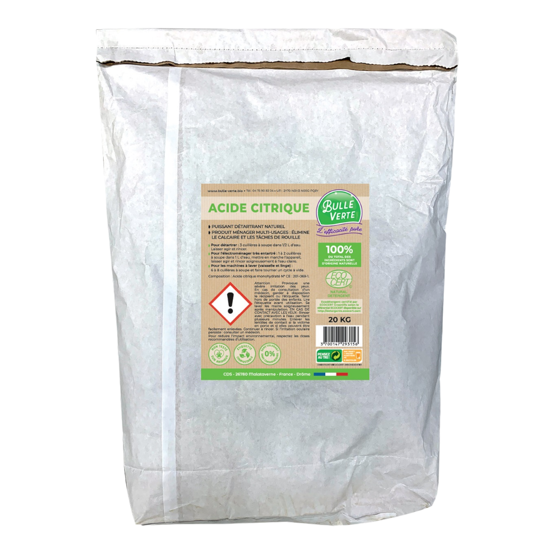 Acide citrique Vrac – 100 g – Vrac et Local Allemans