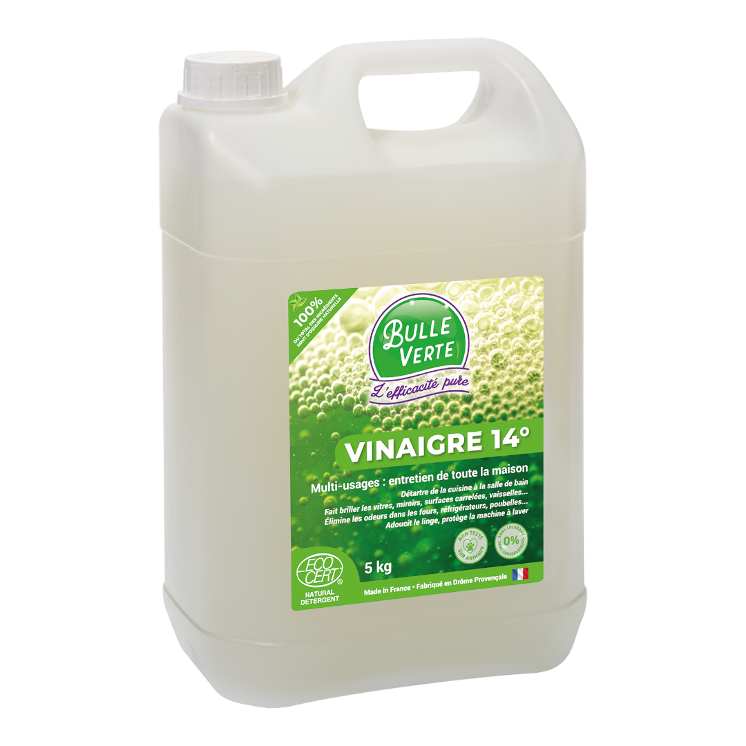 Vinaigre 14° ménager multi-usage - Bulle Verte