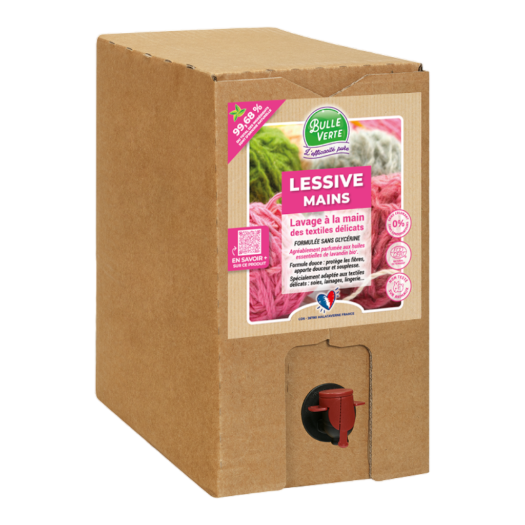 Lessive pour la lavage à la main Bulle Verte